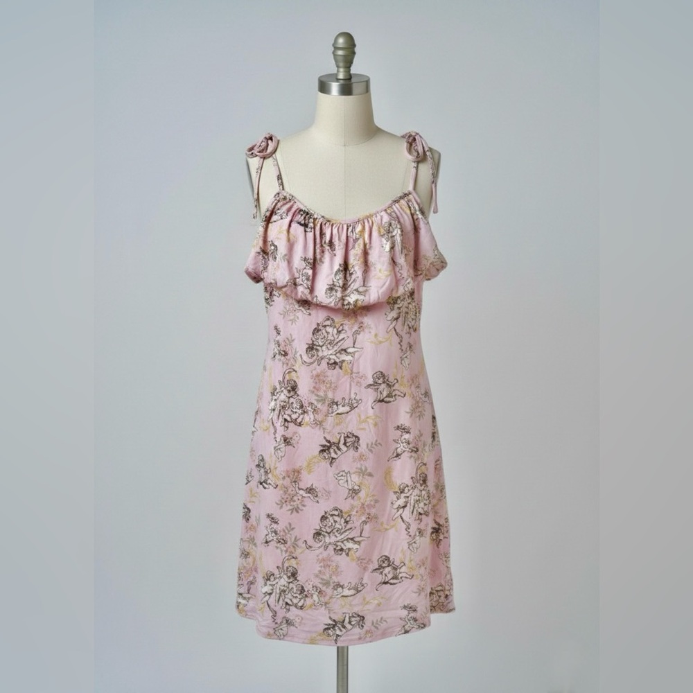 Publik Forever 21 F21 cherub angel light pink dress buttery soft 1x